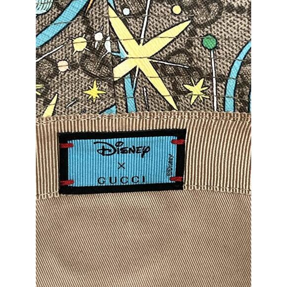 GUCCI X DISNEY Beige Medium Donald Duck Supreme Canvas Hat Medium 317839 - Picture 13 of 14